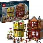 LEGO 76452 Harry Potter Quality Quidditch and Fortescue's Ice Cream Parlor, Construction Toy
