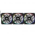 Thermaltake TS 120 EX RGB (black, pack of 3, 120 mm)
