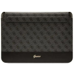 Guess Sleeve GUCS14PS4SGK 14" czarny| black 4G Stripe Metal Logo