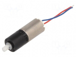 Motor: DC | coreless,with planetary gearbox | 6VDC | 400mA | 2500rpm