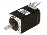 Motor: stepper | 4.5VDC | Shaft: D spring | max.91.8mNm | 670mA