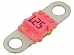 Fuse: fuse | automotive | 125A | 58VDC | medium time-lag | 41.6x12x8mm