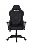 Arozzi Metal/Reinforced nylon | Gaming Chair | Torretta Soft Fabric | Pure Black
