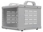 Enclosure: rack cabinet | Standard: 10" | 4U | W: 280mm | H: 233mm | grey