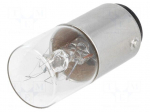 Signallers accessories: bulb | bayonet | BA15D | Usup: 120VAC