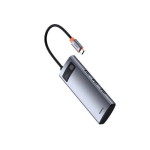 Baseus Metal Gleam Series 7in1 USB-C HUB dokkimisjaam Space Grey