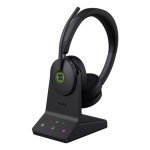 Yealink WH68 Teams Juhtmega ja juhtmevaba peakomplekt USB Type-C Bluetooth Black k&otilde;nedele/muusikale