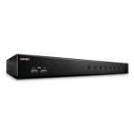 LINDY DVI-I Single Link USB 2.0 Audio KVM-l&uuml;liti Pro 8 porti