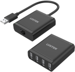 Przedłużacz USB2.0 over IP 4xUSB; 60m; Y-2516
