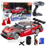 Samoch&oacute;d Wyścigowy Auto Do Driftu RC Czerwono Czarny 30km/h 1:16