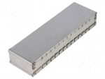 Enclosure: shielding | X: 50mm | Y: 161mm | Z: 26mm | steel