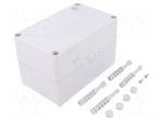 Enclosure: multipurpose | X: 105mm | Y: 170mm | Z: 112mm | INDUSTRIAL