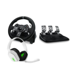 Logitech G920 Wheel + Astro A10 Xbox Headset White