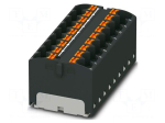 Splice terminal: rail | 32A | 450V | push-in | PA | L: 21.7mm | 0.2&divide;6mm2