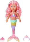 ZAPF Creation BABY born Little Sister mermaid 46cm, doll (including comb and tiara)