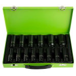 1/2" Padrikv&otilde;tmete komplekt, meetrilised 10 - 30 mm, 14 tk DS1150