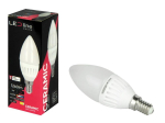 Desc lamp iLike  LED spuldze E14 9W 4000K 1260lm 170-250V C37 Candle  LED linija PRIME