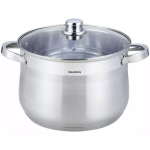 For kitchen king hoff  Tērauda katls  diam.22cm 7L  Kinghoff  KB 7162 (5902666611628)