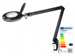 Desktop magnifier with backlight | Mag: 5dpt(x2.25) | 9W | Plug: EU