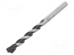 Drill bit | for concrete | &Oslash;: 12mm,15/32" | L: 150mm | metal | blister