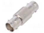 Coupler | BNC socket,both sides | straight | 50&Omega; | teflon