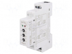 Module: voltage monitoring relay | undervoltage,overvoltage | DIN