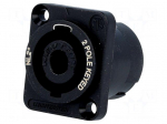 Socket | loudspeaker | male | PIN: 2 | 30A | 250V | 4.8mm connectors