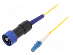 Connector: fiber optic | patchcord | PIN: 1 | bayonet | Buccaneer 4000