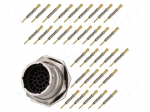 Connector: circular | Series: RT360 | socket,plug | male | crimped