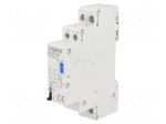 Relay: installation | bistable | NO x2 | Ucoil: 230VAC | 17.6x90x65mm
