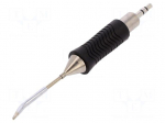 Tip | bent chisel | 1.3x0.5mm | 40W