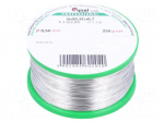 Soldering wire | Sn99,3Cu0,7 | 0.5mm | 250g | lead free | Package: reel