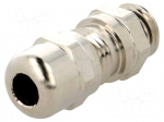 Cable gland | with earthing | M12 | 1,5 | IP68 | Mat: brass