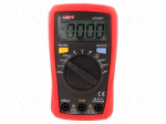 Digital multimeter | LCD,with a backlit | VDC: 200m/2/20/200/600V
