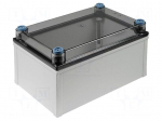 Enclosure: multipurpose | X: 200mm | Y: 300mm | Z: 170mm | QUICK | grey