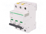 Circuit breaker | 400VAC | Inom: 6A | Poles: 3 | DIN | Charact: D | 6kA