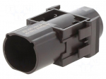 Connector: HDC | module | male | 1kV | PIN: 1 | w/o contacts | 10mm