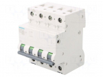 Circuit breaker | 400VAC | Inom: 16A | Poles: 3+N | Charact: B | 6kA | IP20