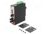 Media converter | ETHERNET/multi-mode fiber | Number of ports: 5