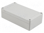 Enclosure: multipurpose | X: 90mm | Y: 160mm | Z: 45mm | 1555 | ABS | grey