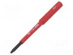 Interchangeable blade | insulated | Torx&reg; PLUS | 7IP | 1kVAC