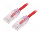 Patch cord | TX6A-28&trade;,U/UTP | Cat: 6a | RJ45 plug,both sides | wire