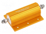 Resistor: wire-wound | with heatsink | 47&Omega; | 85W | &plusmn;5% | 50ppm/&deg;C