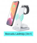 Juhtmevaba laadija [3in1] Apple'i telefonidele, Airpodid k&otilde;rvaklappidele ja iWatchi kelladele.