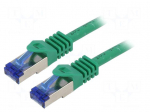 Patch cord | S/FTP | Cat: 6a | RJ45 plug,both sides | stranded | Cu