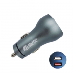 Car Charger USB 2.0+ USB 3.0: 12V-24V, 30W, QC3.0