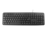 Gembird | KB-U-103-RU | Standard | Wired | EN/RU | Black