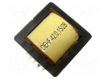 Inductor: wire | THT | 150uH | 28A | R: 21m&Omega; | 45x43x36mm | horizontal