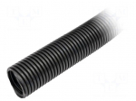 Protective tube | Size: 50 | polyamide | black | incised | &Oslash;int: 48mm