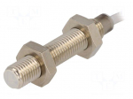 Sensor: inductive | OUT: NPN / NO | 0&divide;1.5mm | 10&divide;30VDC | M8 | 2m | IP67